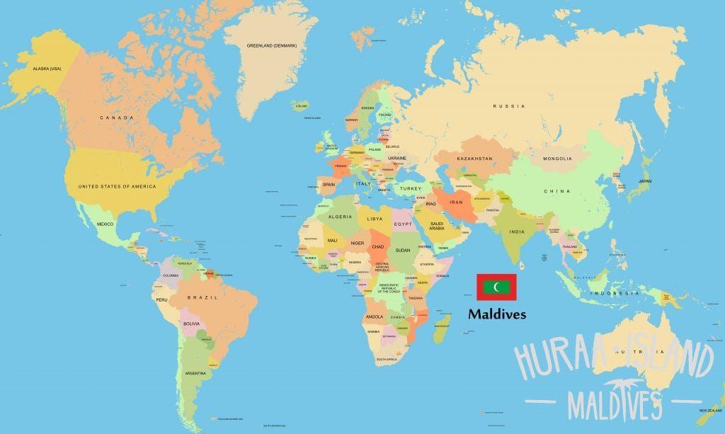 ਨਕਸ਼ਾ ਦੇ ਮਾਲਦੀਵ ਵਿੱਚ ਸੰਸਾਰ ਦਾ ਨਕਸ਼ਾ